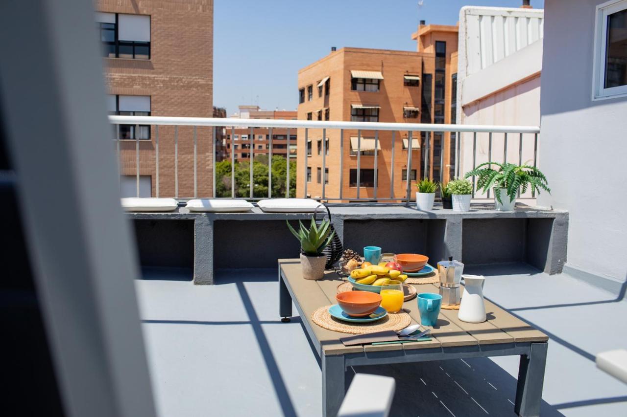 Florit Flats - Cabanyal 3 Bedroom Wifi Ac Terrace Beach Penthouse Βαλένθια Εξωτερικό φωτογραφία